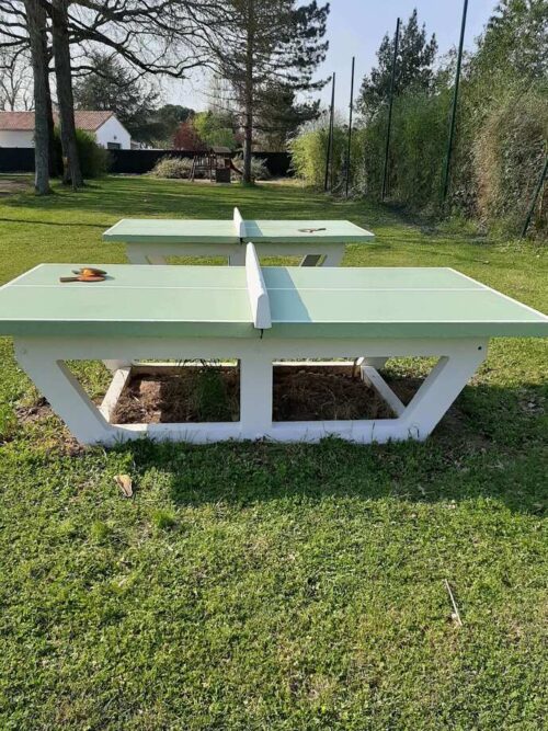 Activités Tennis de table Camping du parc Etaules Royan