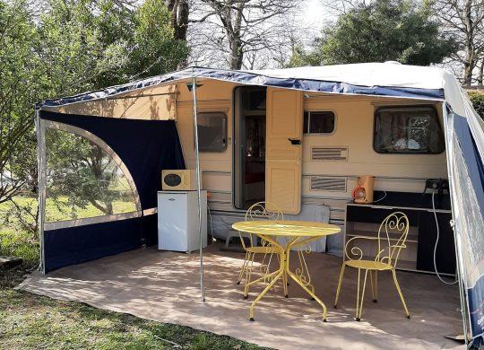 Caravane camping du parc Etaules